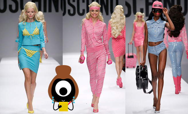 Moschino: Barbie goes to Milan