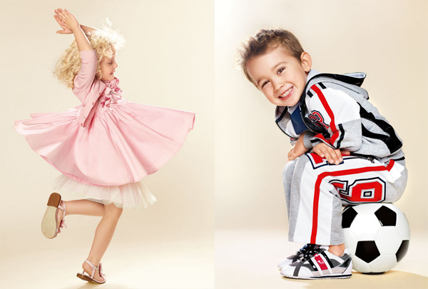 Коллекция детской одежды D&G весна-лето 2010