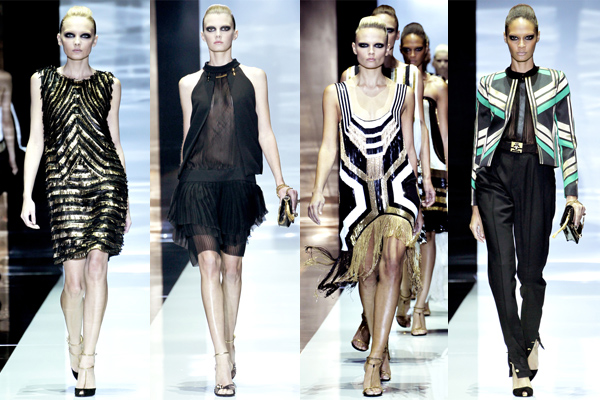 Женская коллекция одежды Gucci весна-лето 2012
