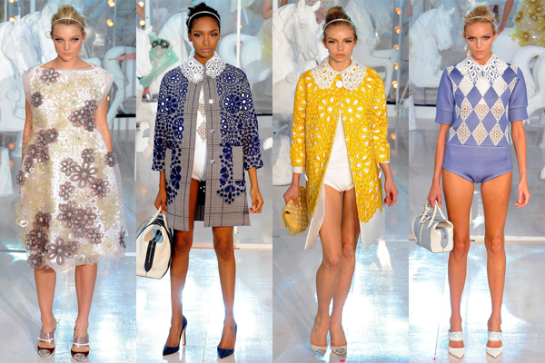 Женская коллекция одежды Louis Vuitton весна-лето 2012