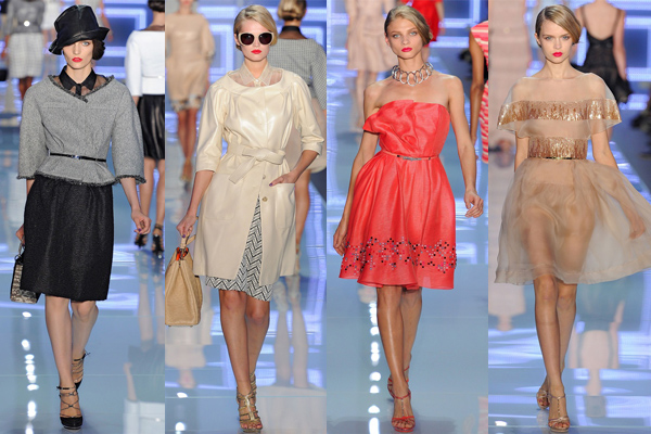 Женская коллекция одежды Christian Dior весна-лето